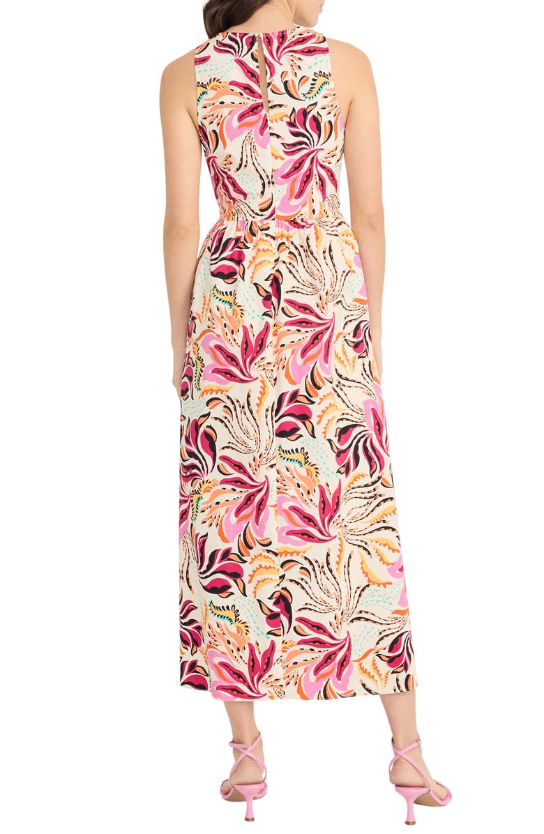 Sleeveless Fit & Flare Maxi Dress