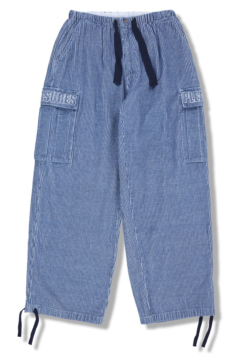 Visitor Cargo Pants, Alternate, color, INDIGO CORD