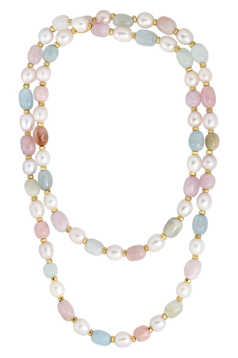 9mm Freshwater Pearl Necklace, Main, color, MULTI