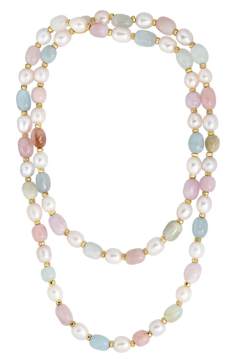 EFFY 9mm Freshwater Pearl Necklace, Main, color, Multi
