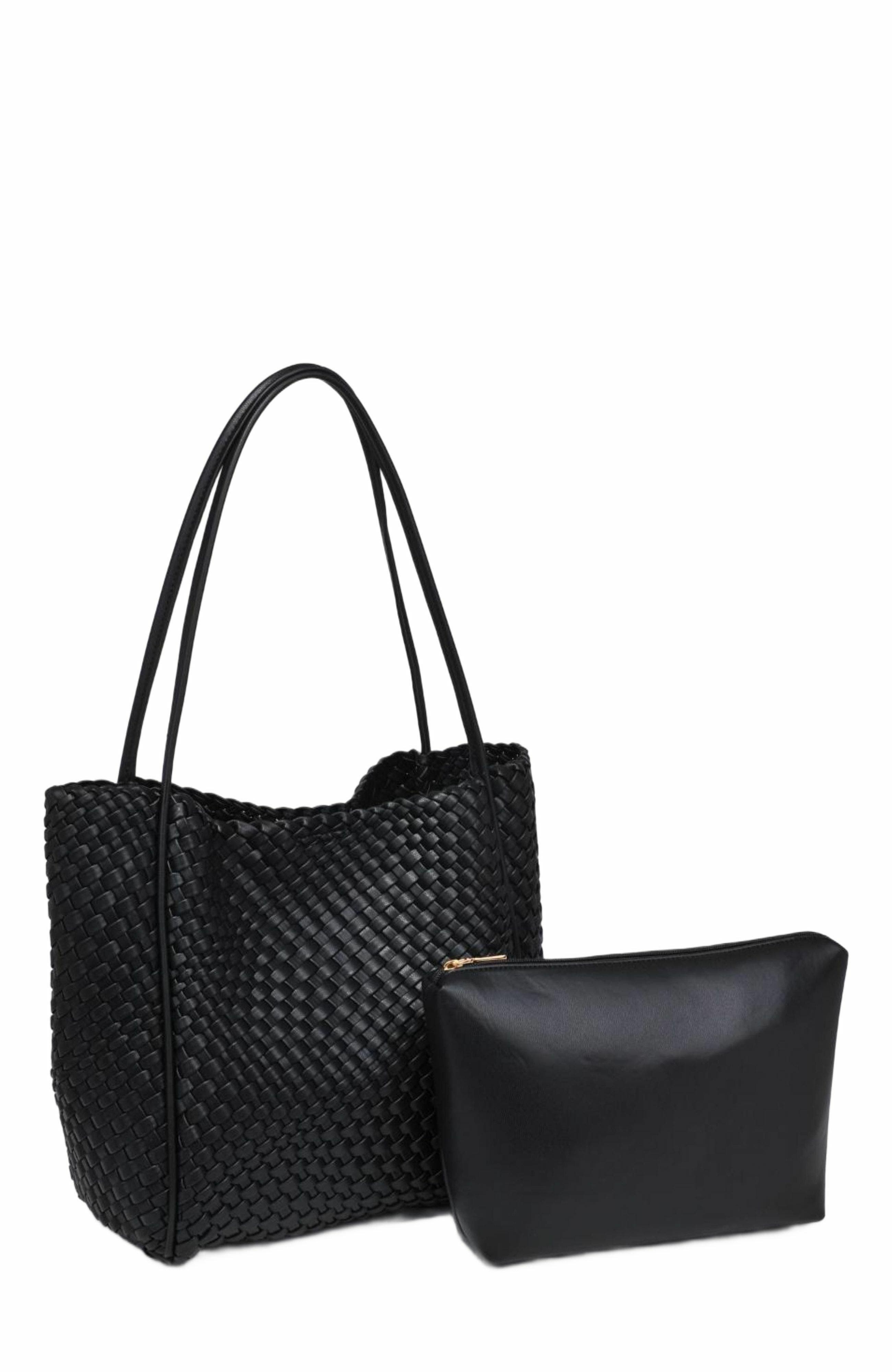 MODA LUXE Gladys Tote, Alternate, color, Black