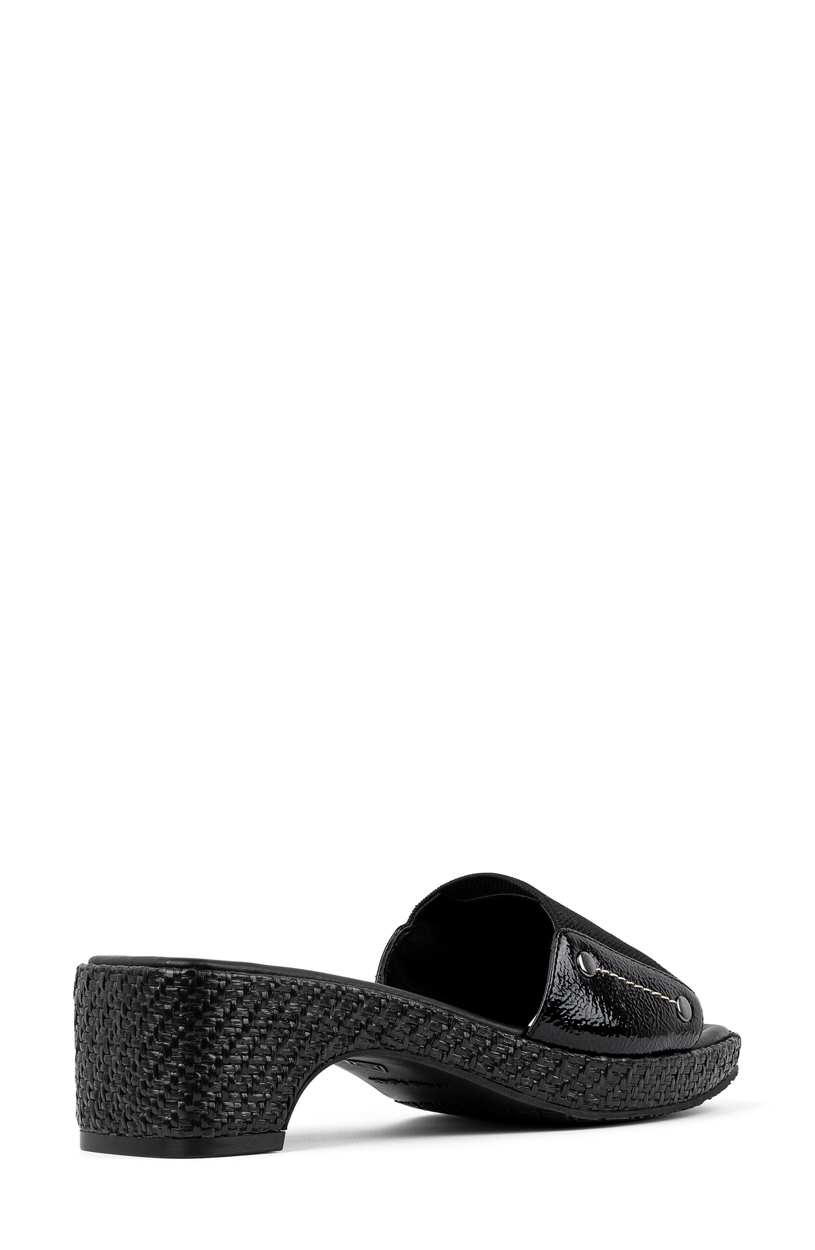 Donald Pliner Rodeo Slide Sandal, Alternate, color, Black