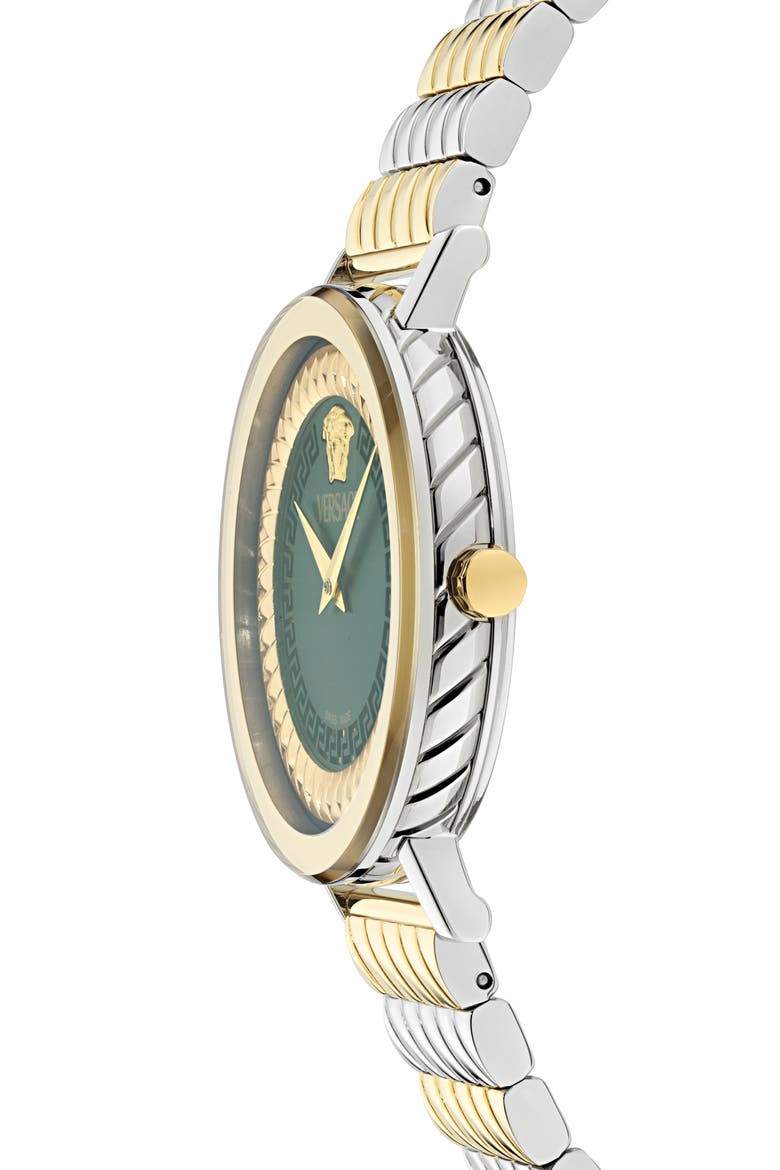 Delphinus Bracelet Watch, 35mm, Alternate, color, TWO TONE