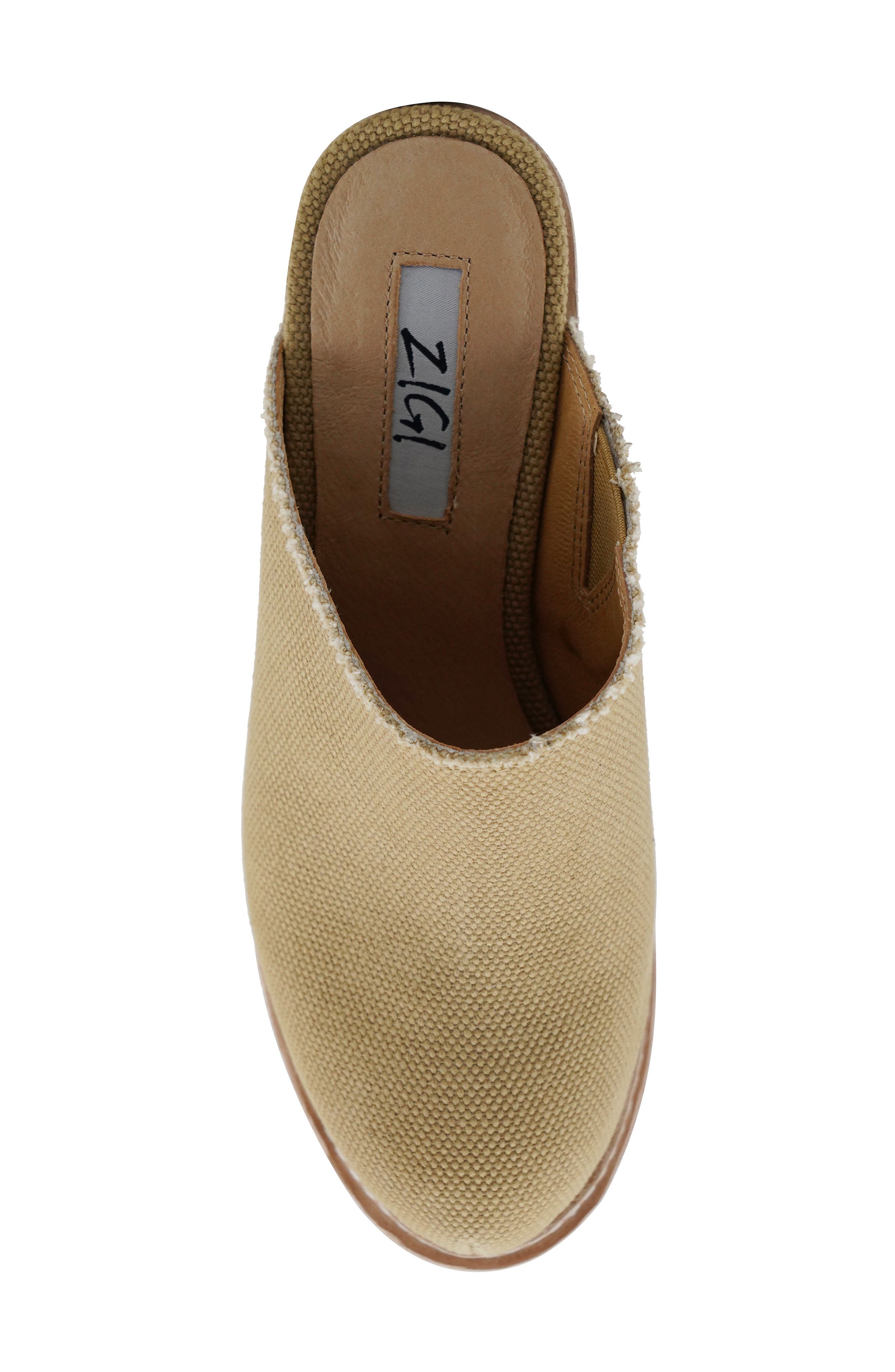 ZIGI Fina Platform Clog, Alternate, color, Natural