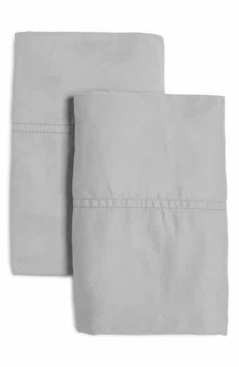 HOMESPUN Set of 2 300 Thread Count Sateen Pillowcases