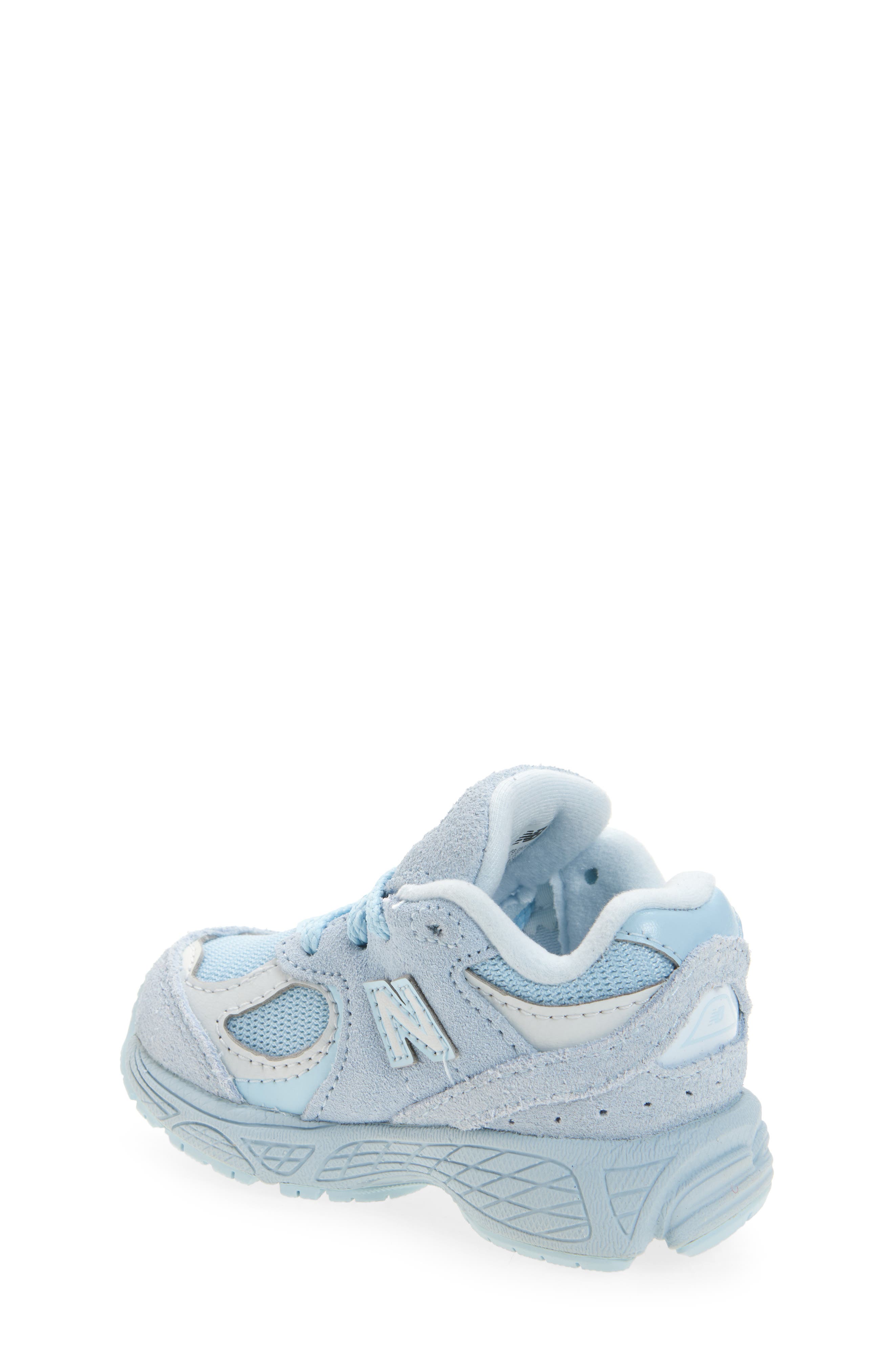 New Balance Kids' 2002R Sneaker, Alternate, color, Light Chrome Blue/ Ice Blue