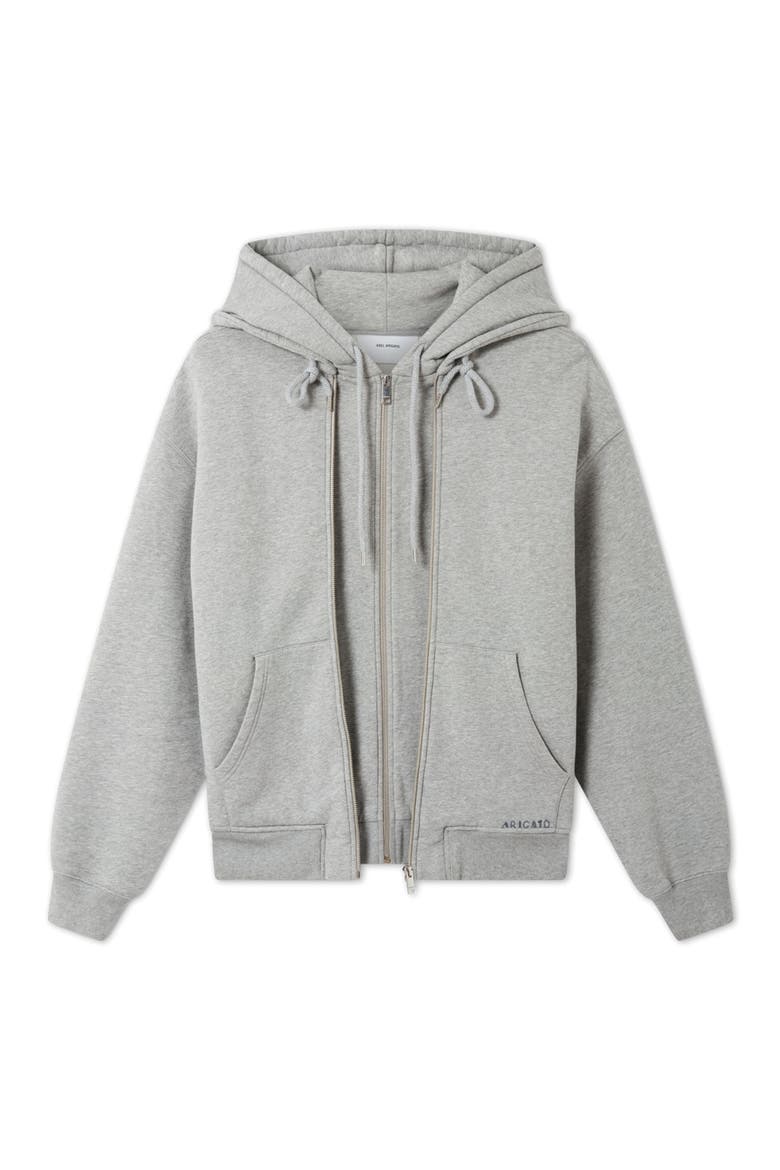 Trey Mélange Hoodie, Alternate, color, Grey Melange