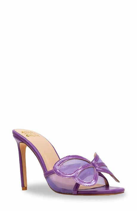 CHASE AND CHLOE Yureli Butterfly Mesh Mule Sandal
