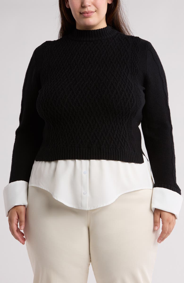 BY DESIGN Charlotte Twofer Sweater, Main, color, 