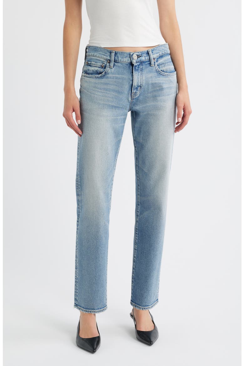 Selbyville Slim Straight Leg Jeans, Main, color, LIGHT BLUE