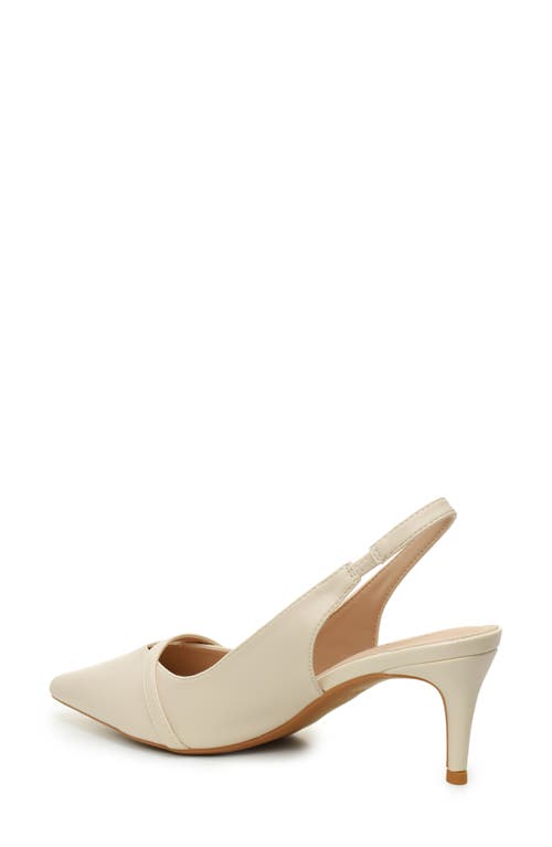 NICOLE MILLER NICOLE MILLER POINTED TOE SLINGBACK PUMP