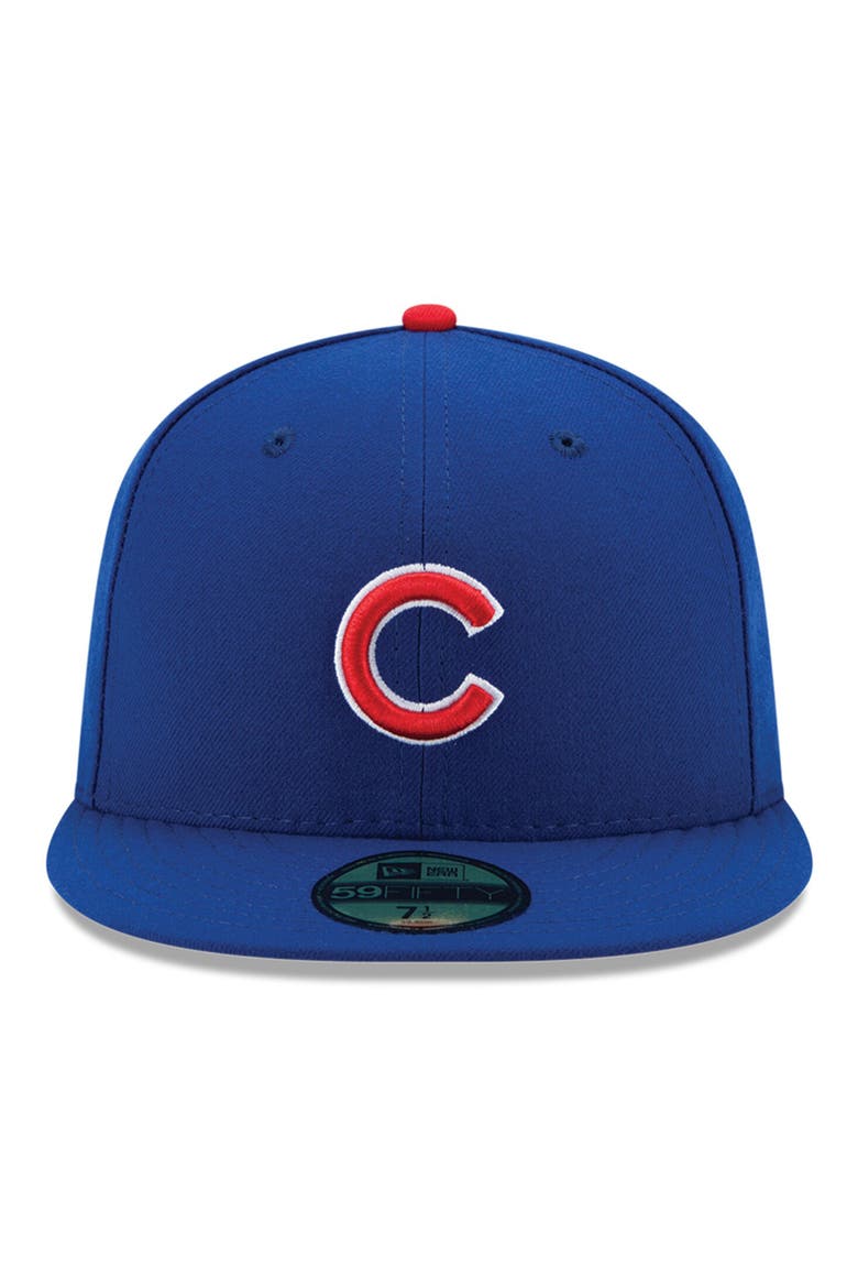 Youth New Era Royal Chicago Cubs Authentic Collection On-Field Game 59FIFTY Fitted Hat, Alternate, color, ROYAL