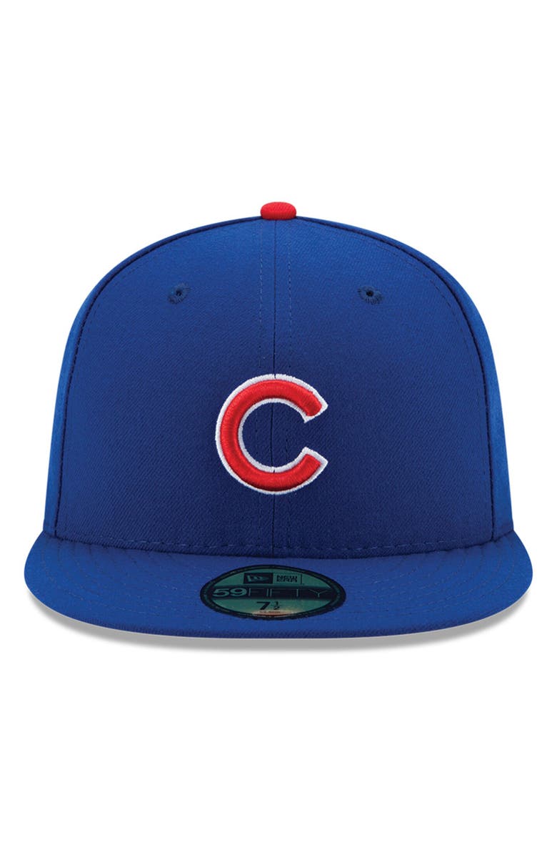 New Era Youth New Era Royal Chicago Cubs Authentic Collection On-Field Game 59FIFTY Fitted Hat, Alternate, color, 