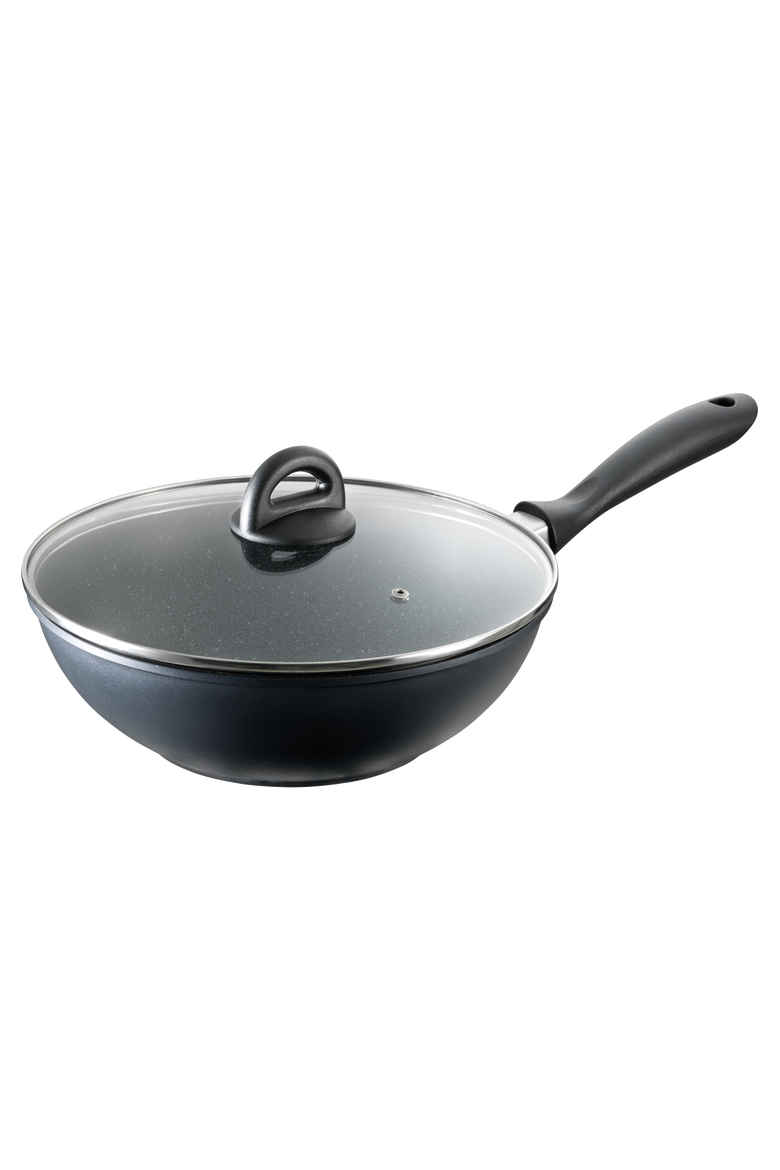 STONE™ 11" Stir-fry pan, Main, color, BLACK
