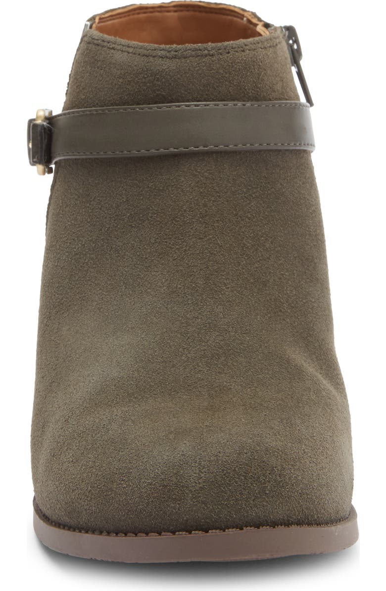 Vionic Farrah Bootie, Alternate, color, Dark Khaki Suede