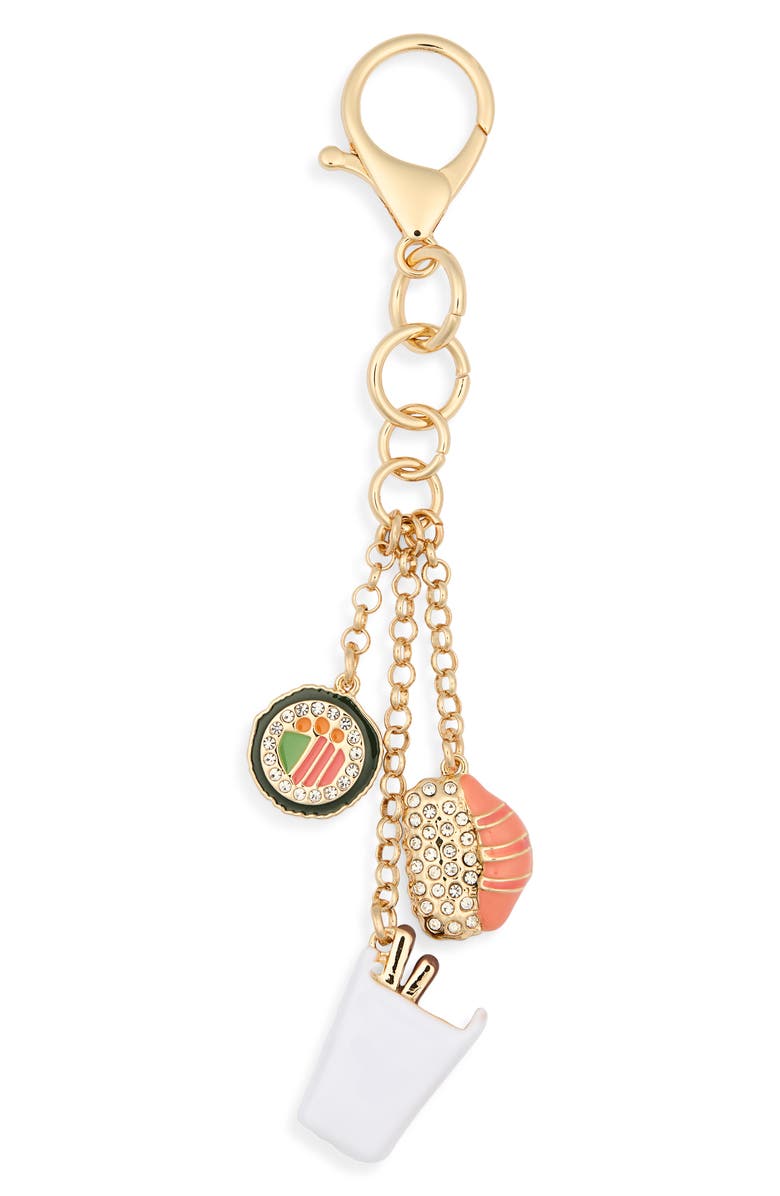 Leith Sushi Takeout Bag Charm, Main, color, 