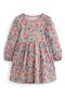 Kids' Frill Sleeve Cotton Jersey Dress