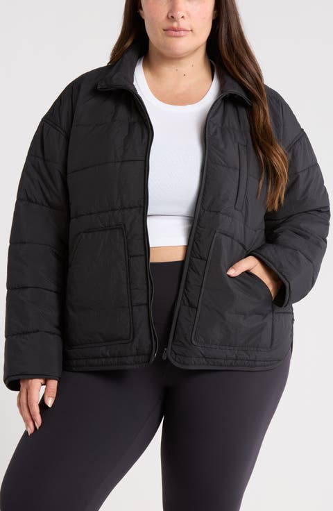 Quilted Packable Jacket (Plus)