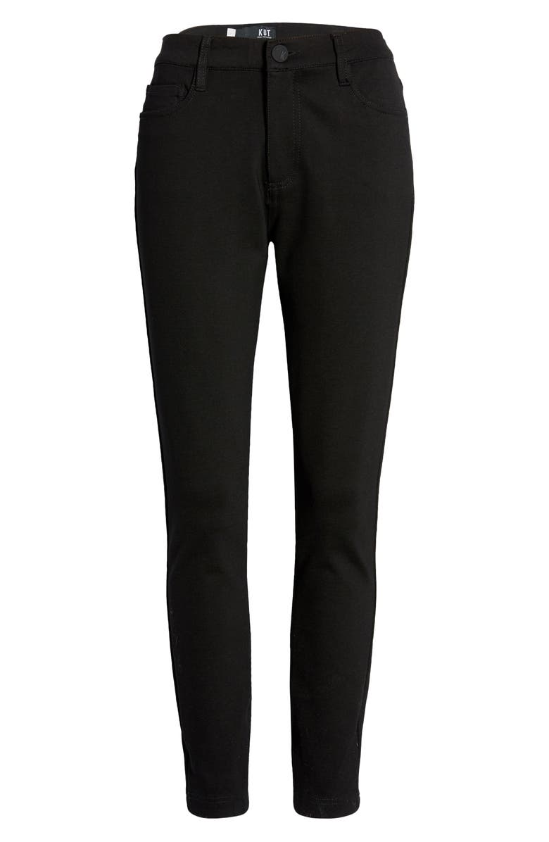 KUT from the Kloth Donna High Waist Ponte Ankle Skinny Pants, Alternate, color, 
