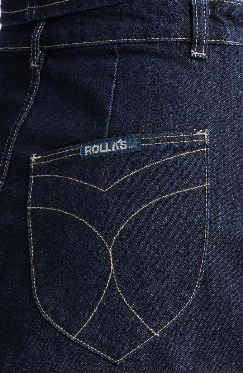Rolla’s Alice High Waist Denim Miniskirt, Alternate, color,