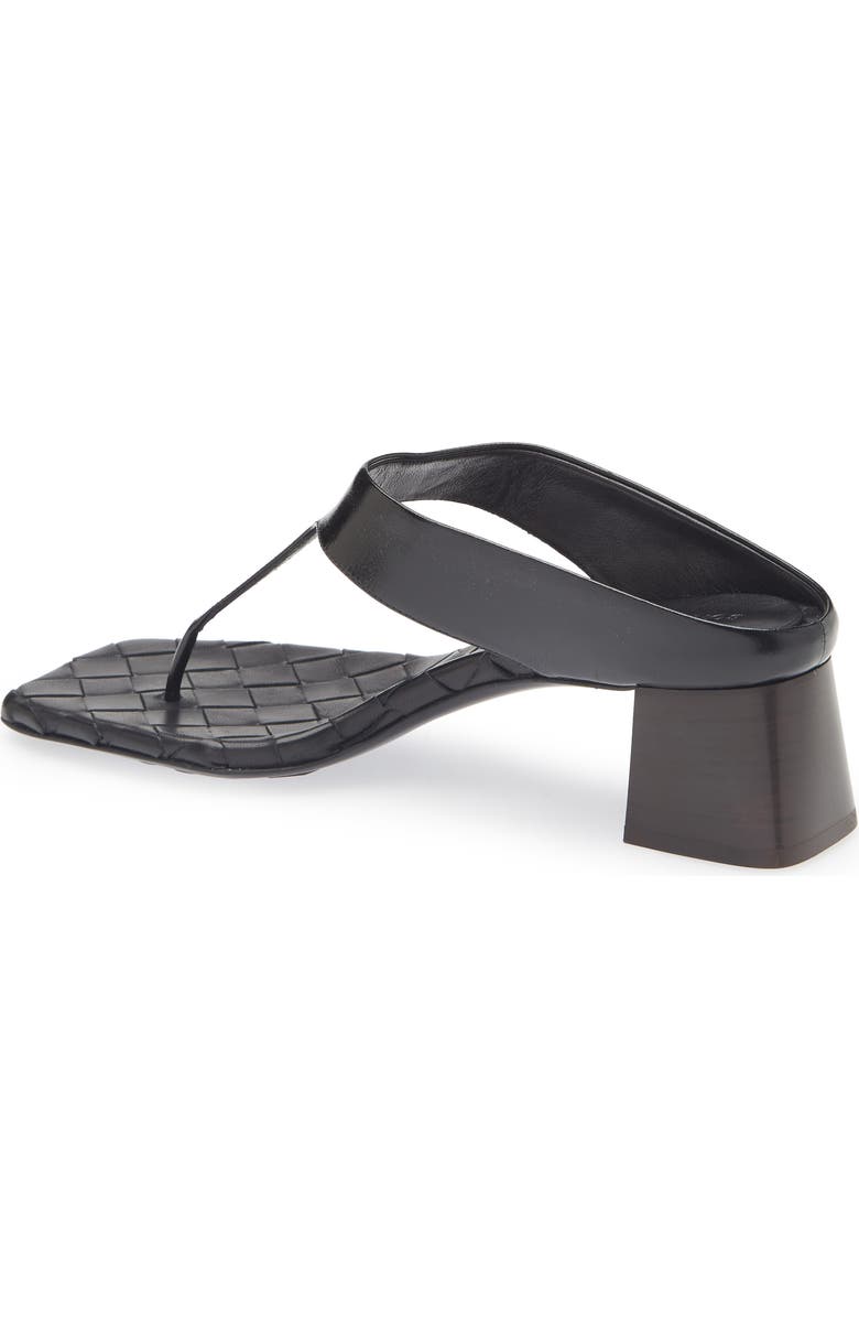 Bottega Veneta Kitten Heel Sandal, Alternate, color, Black