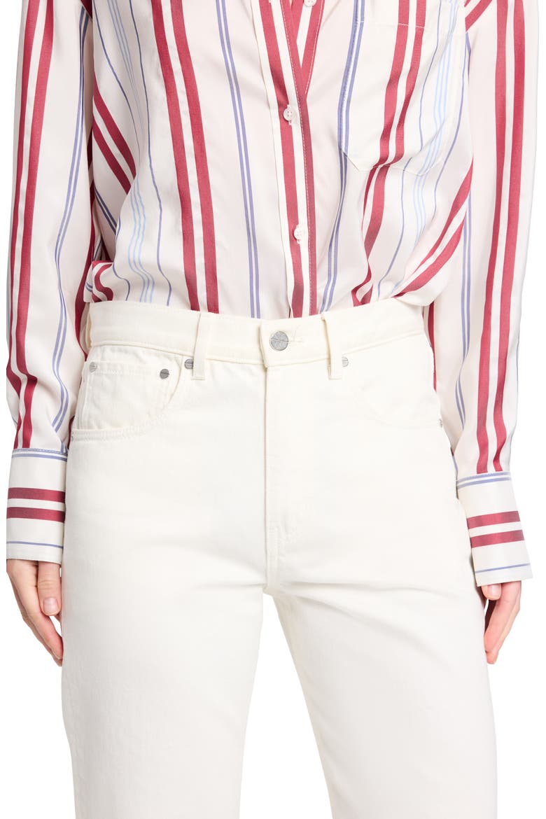 Kent St. Straight Leg Jeans, Alternate, color, OFF WHITE