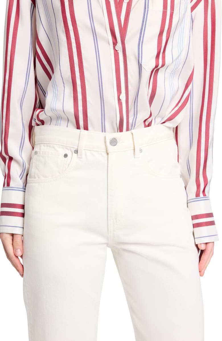 TWP Kent St. Straight Leg Jeans, Alternate, color, Off White