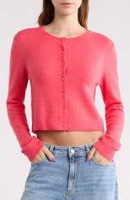 Abound Classic Crewneck Cardigan