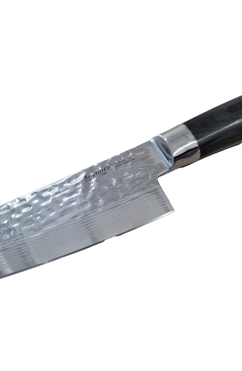 BergHOFF INTERNATIONAL Martello 5.5" Santoku Knife, Alternate, color, Black/ Silver