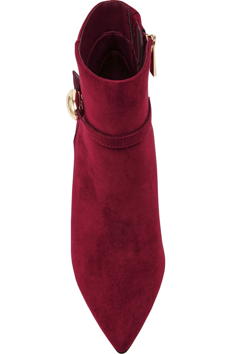 Anne Klein Margie Bootie, Alternate, color, Burgundy