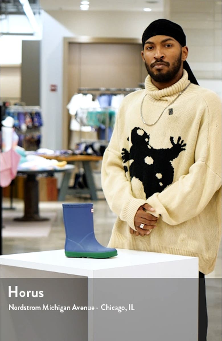 Kids' Original First Classic Waterproof Rain Boot, sales video thumbnail