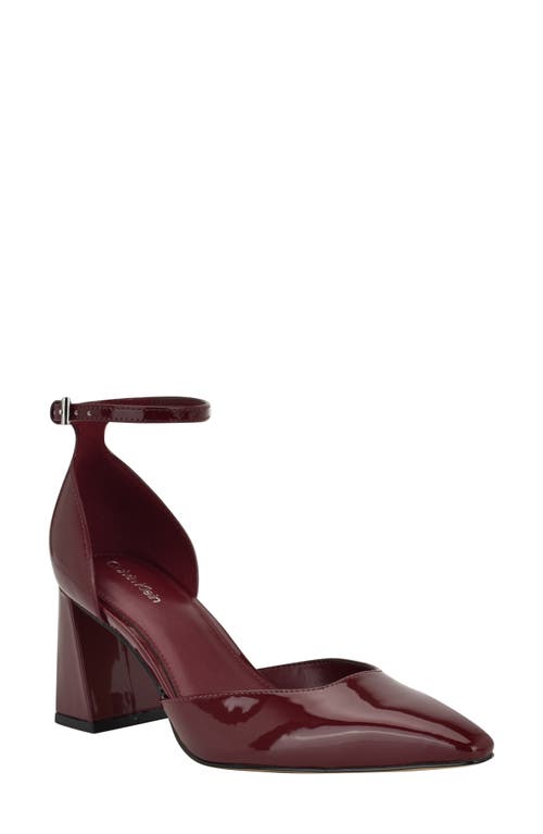 Calvin Klein Nalene Ankle Strap Pump