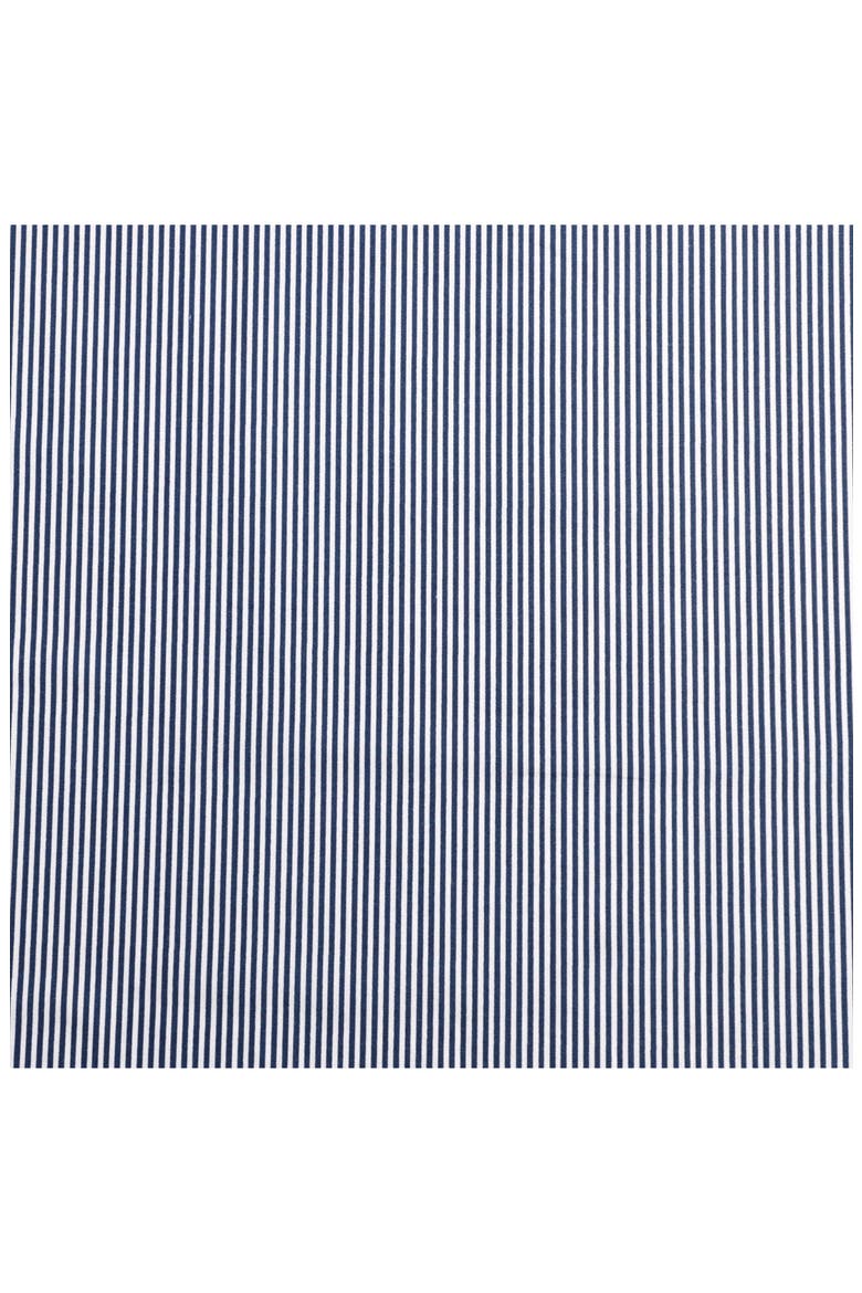 Penny Pinstripe 200 Thread Count Cotton Percale Sheet Set, Alternate, color, WHITE/ NAVY