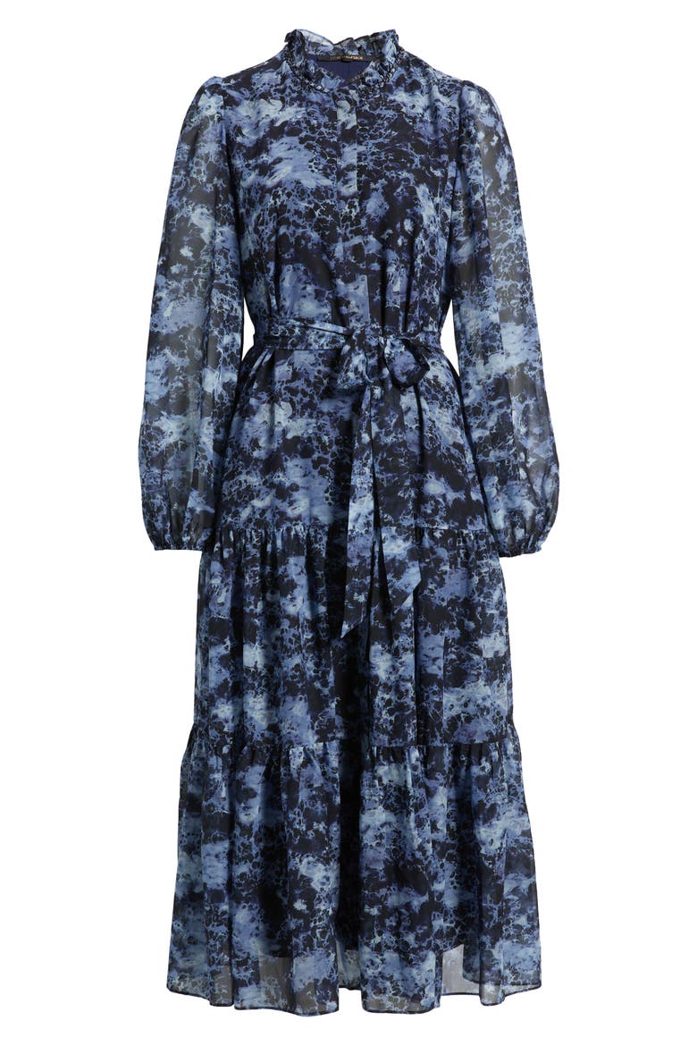 Judge Floral Print Long Sleeve Maxi Dress, Alternate, color, MIDNIGHT MULTI