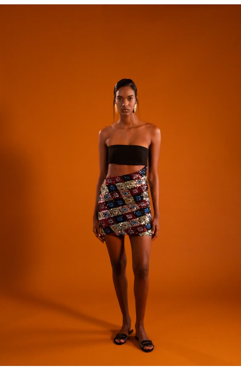 Maeve Dahlia Dress, Alternate, color, Multicolour