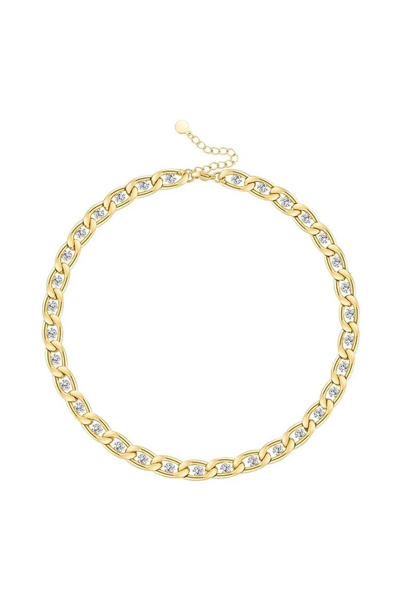 Chain Link Necklace, Alternate, color, Silver