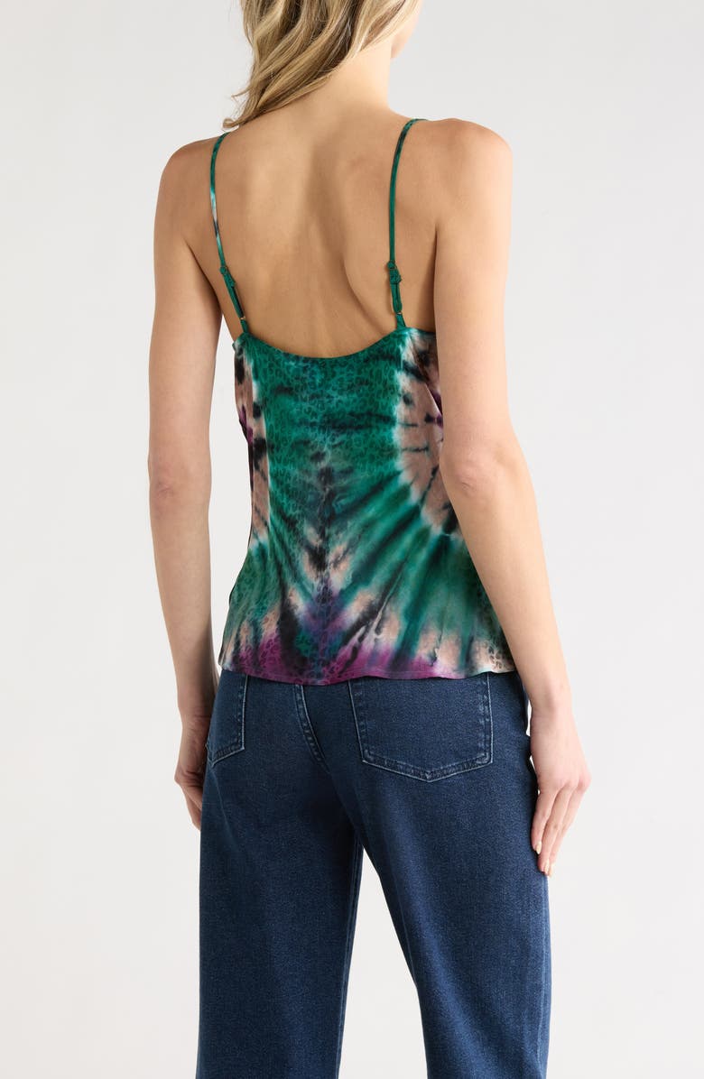 Young, Fabulous & Broke Emmet Cowl Neck Satin Camisole, Alternate, color, Plum Venus Wash