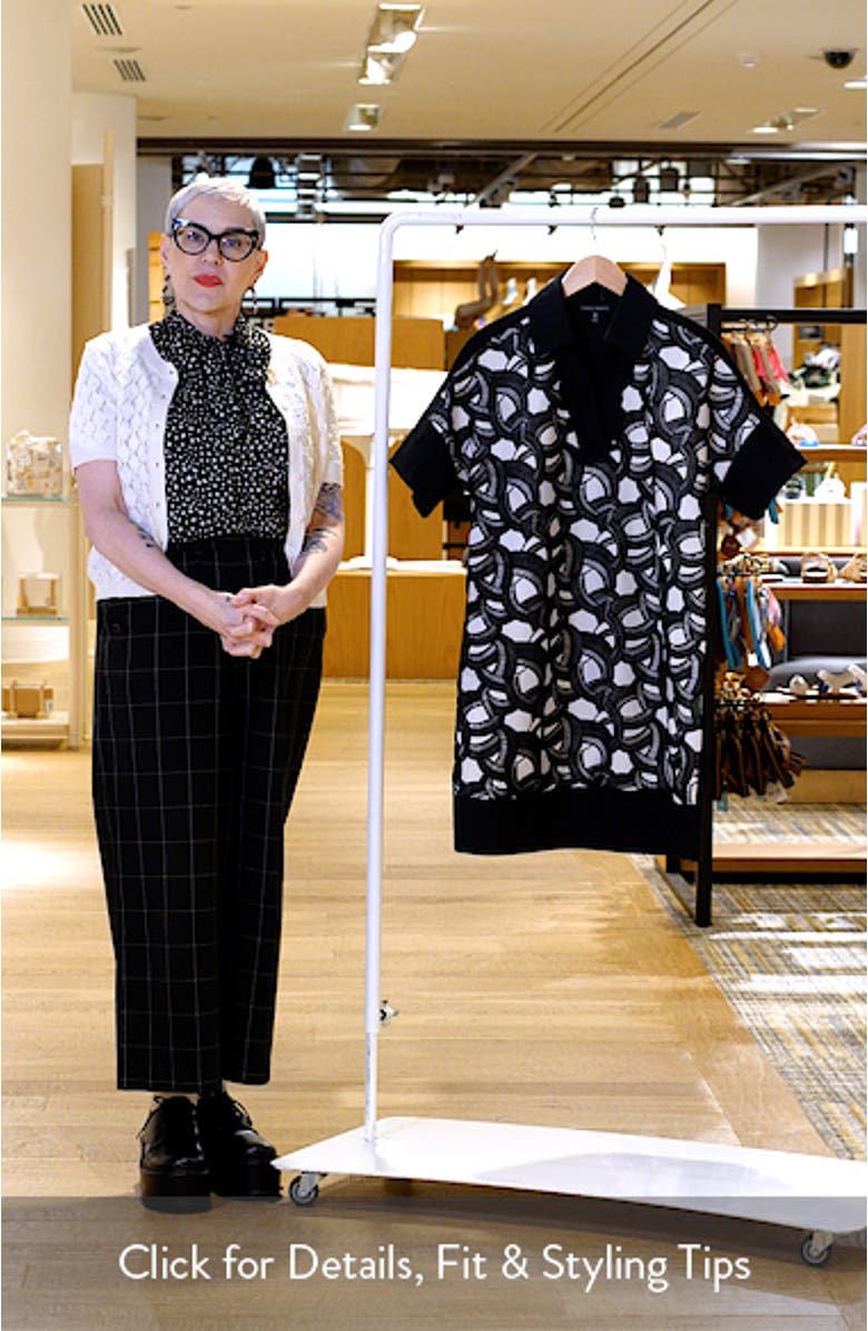 Mixed Media Lace Shift Dress, sales video thumbnail