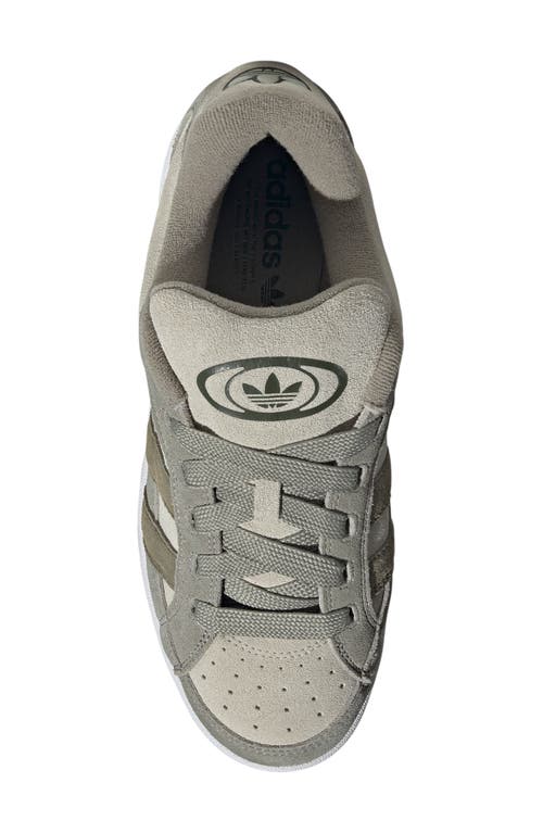 Adidas Originals Adidas Campus 00s Beta Sneaker In Putty Grey/olive/silver Pebble
