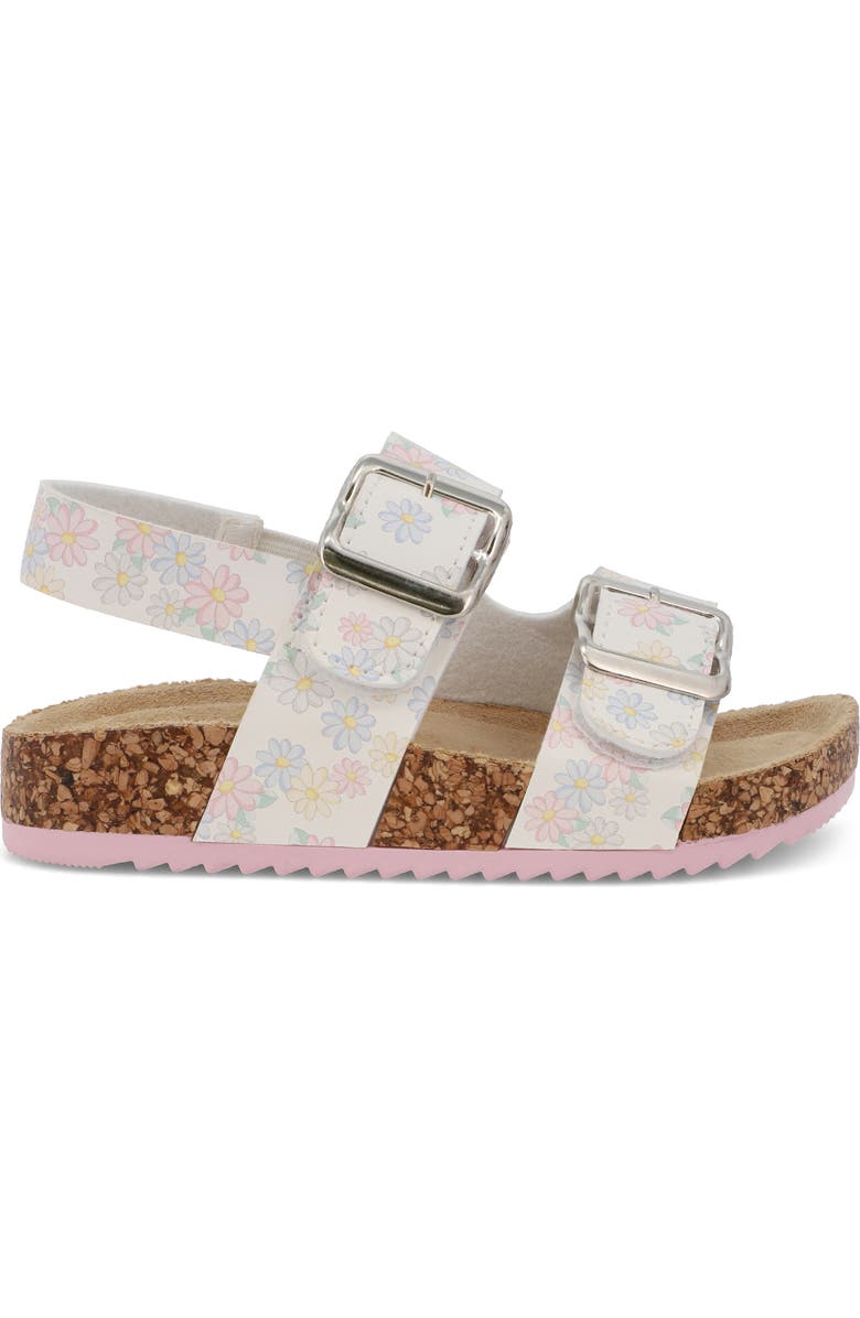 MIA Kids' Lil Belky Slingback Sandal, Alternate, color, White Floral