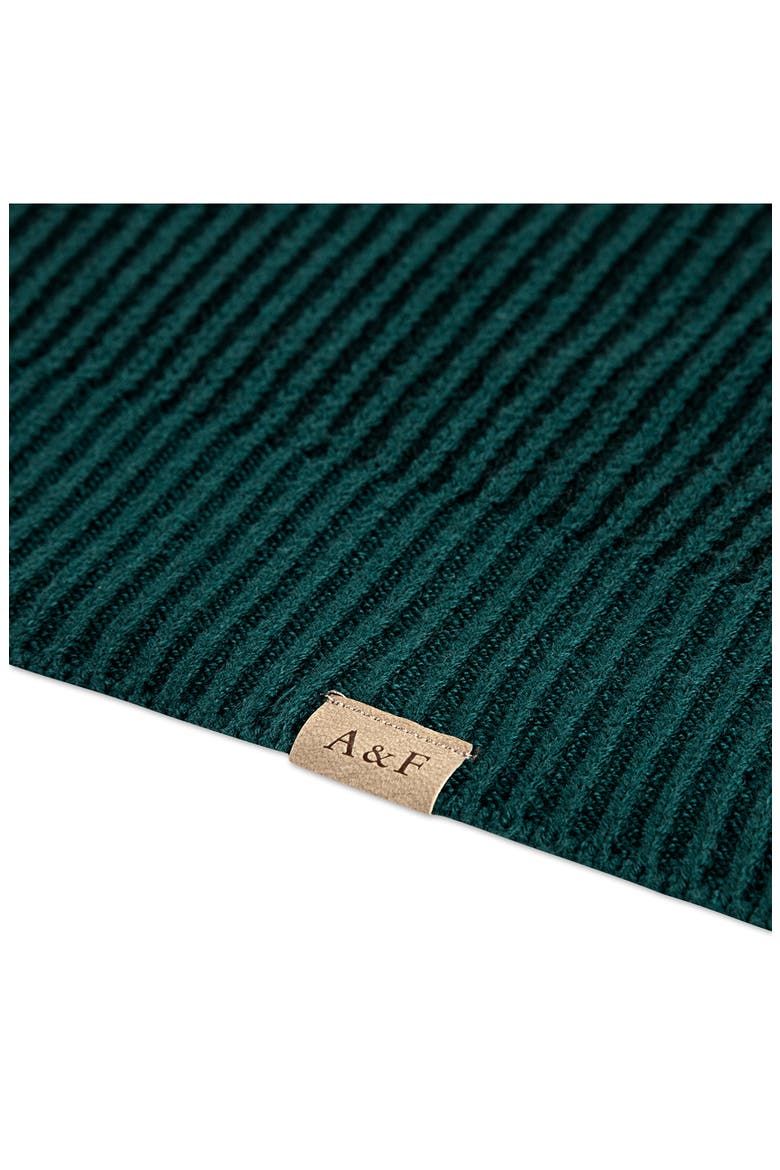 Kids' Pleated Stitch Cotton Blend Crewneck Sweater, Alternate, color, FOREST BIOME