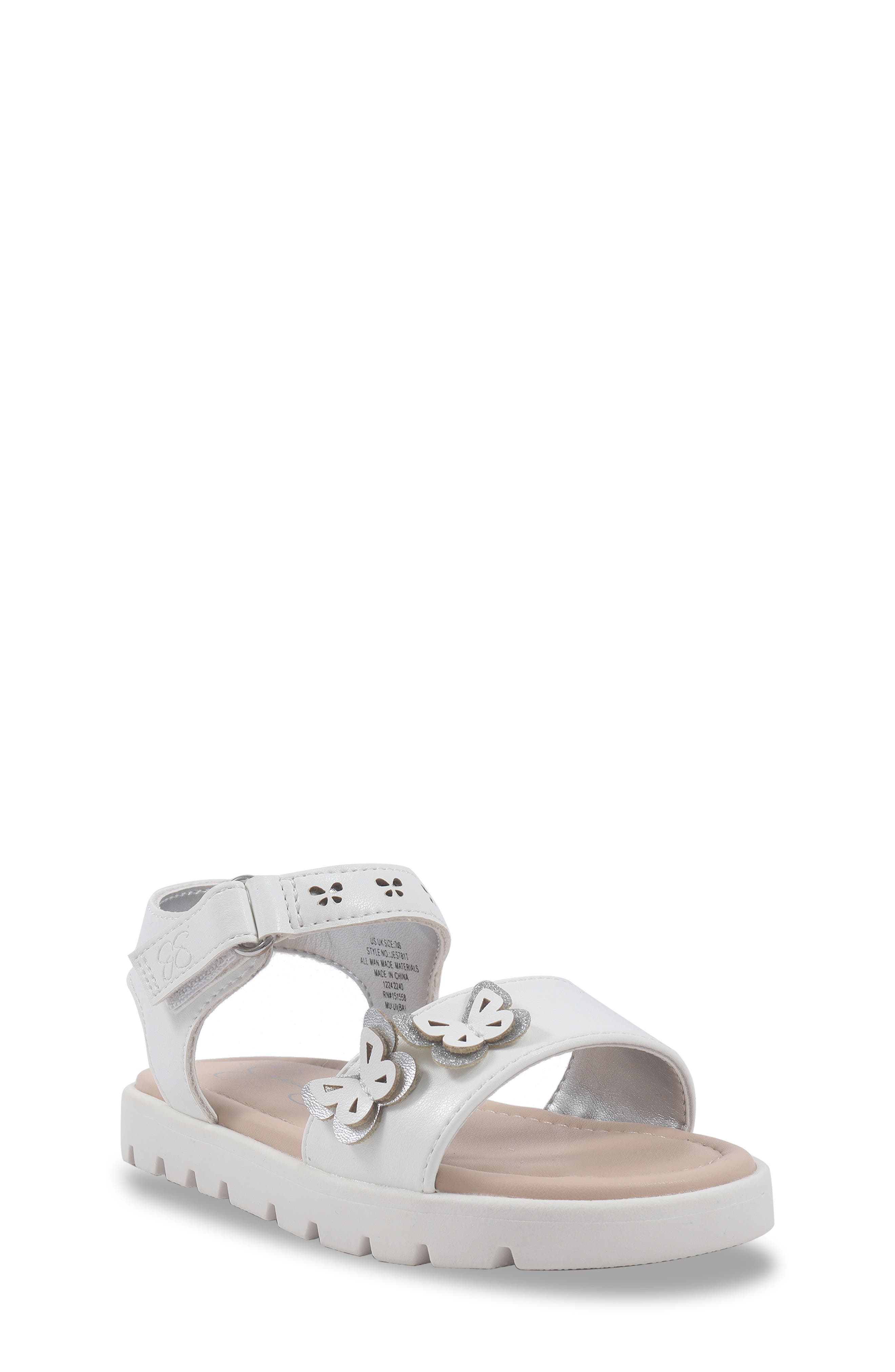 Jessica Simpson Kids' Tia Heather Butterfly Sandal, Main, color, 