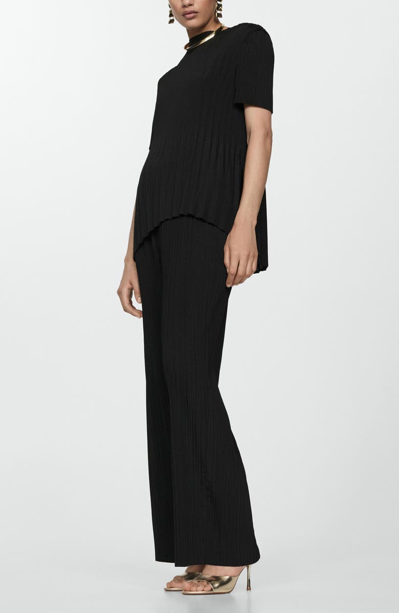 MANGO Pleated Top, Alternate, color,