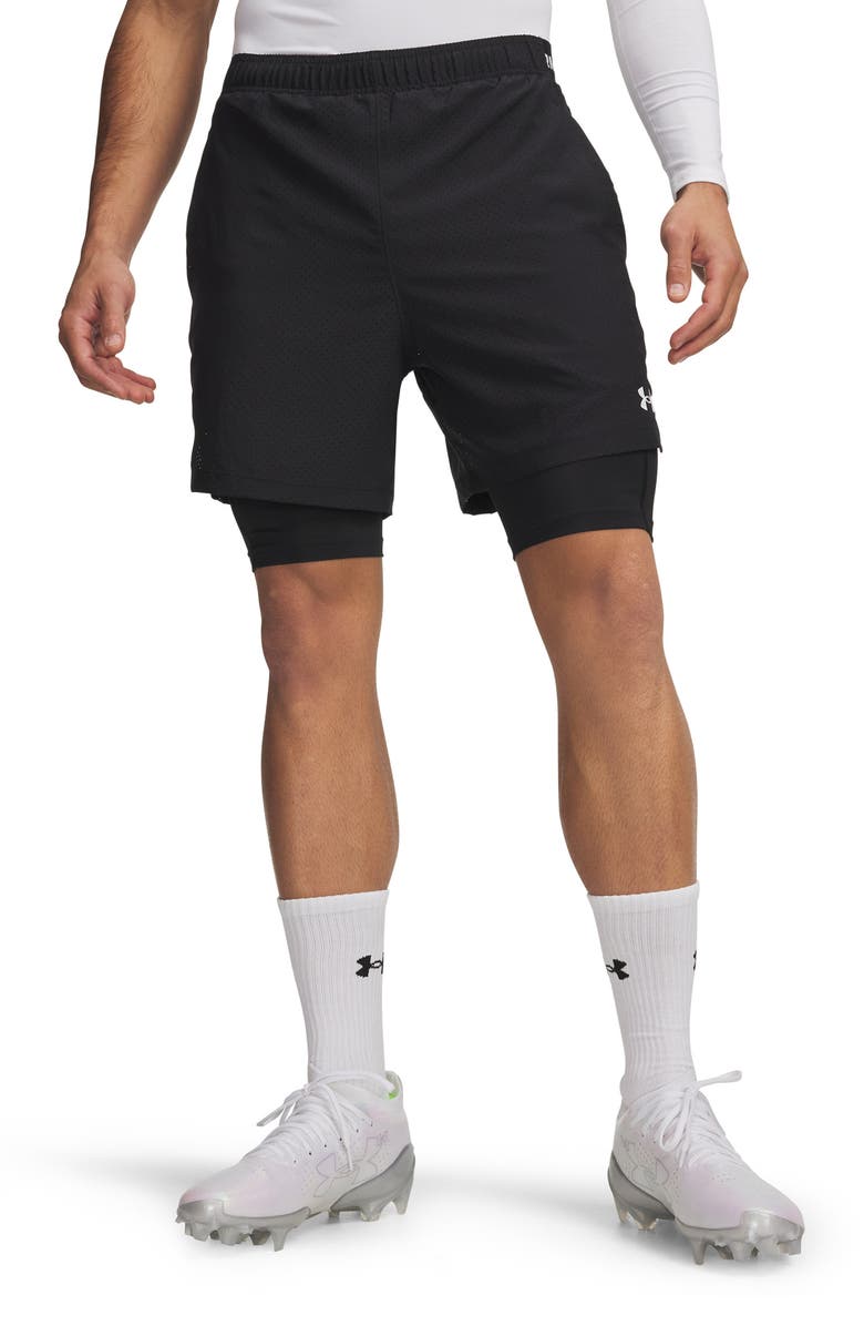 Under Armour Vanish 2.0 2-in-1 Shorts, Main, color, Black