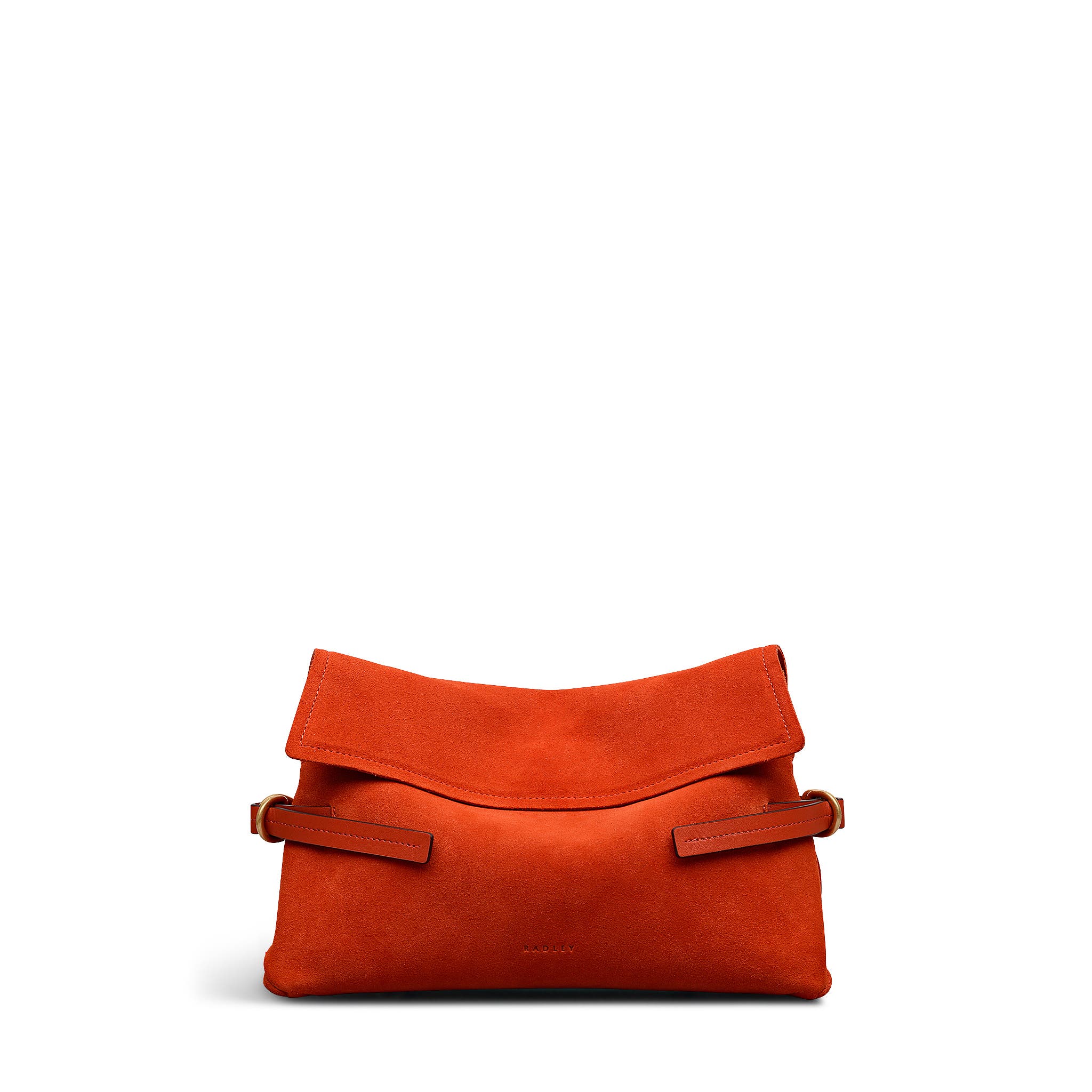 Radley Fleet Street - Suede Medium Flapover Clutch, Main, color, 