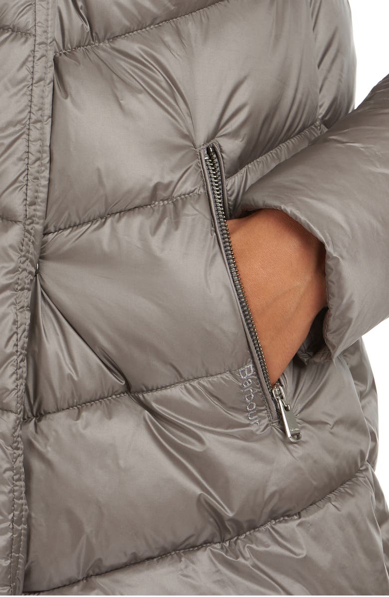 Barbour Orchy Hooded Puffer Jacket, Alternate, color,