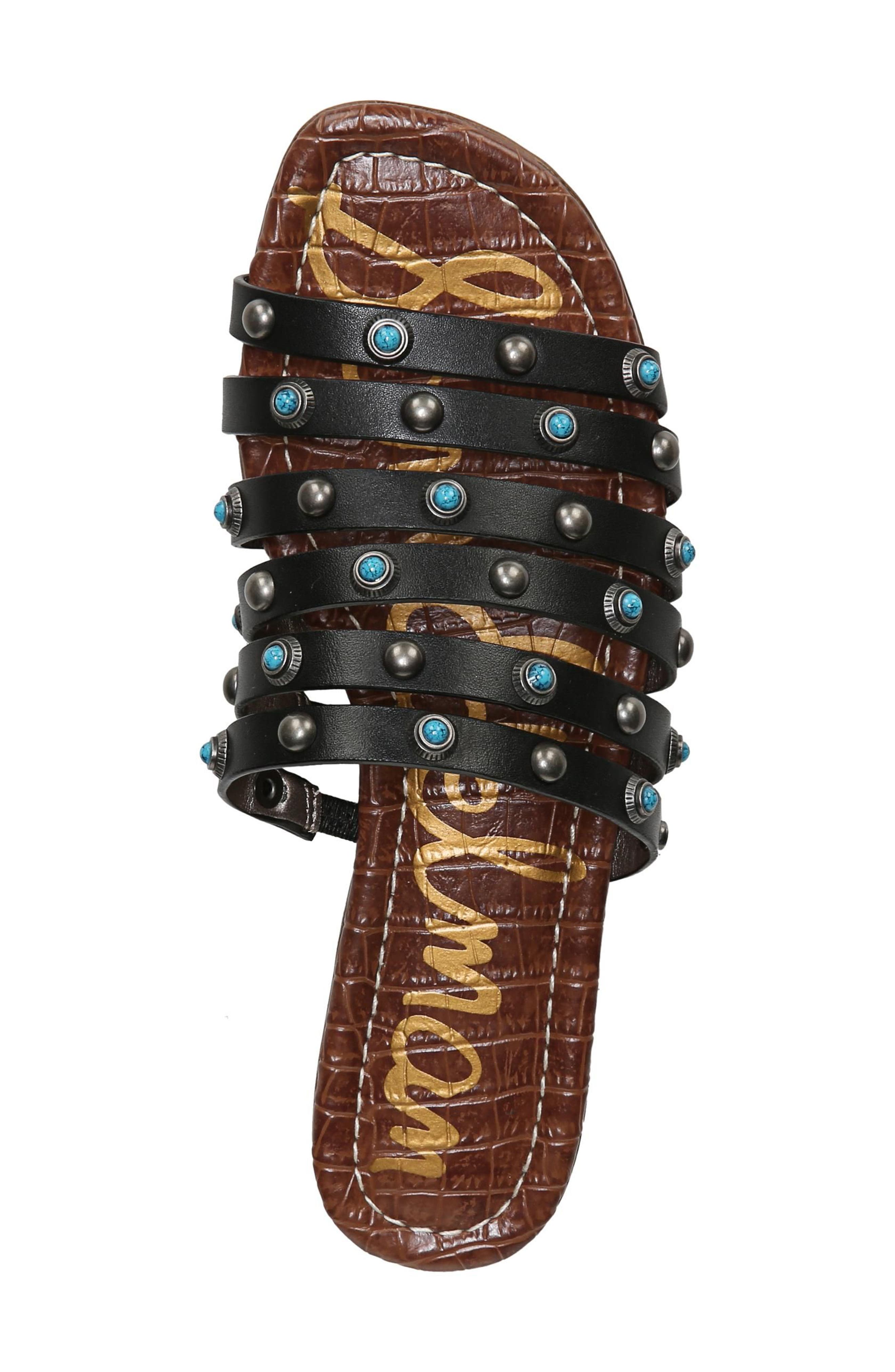 Sam Edelman Brea Studded Slide Sandal, Alternate, color, 