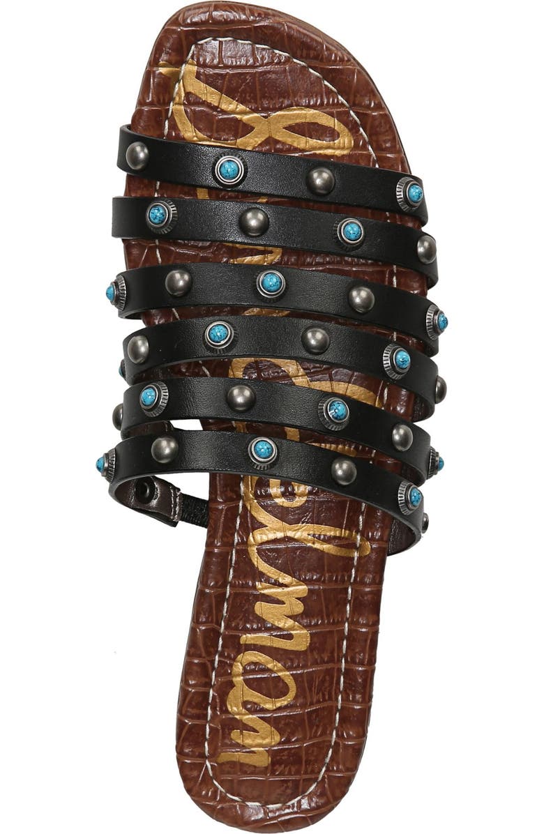 Sam Edelman Brea Studded Slide Sandal, Alternate, color,