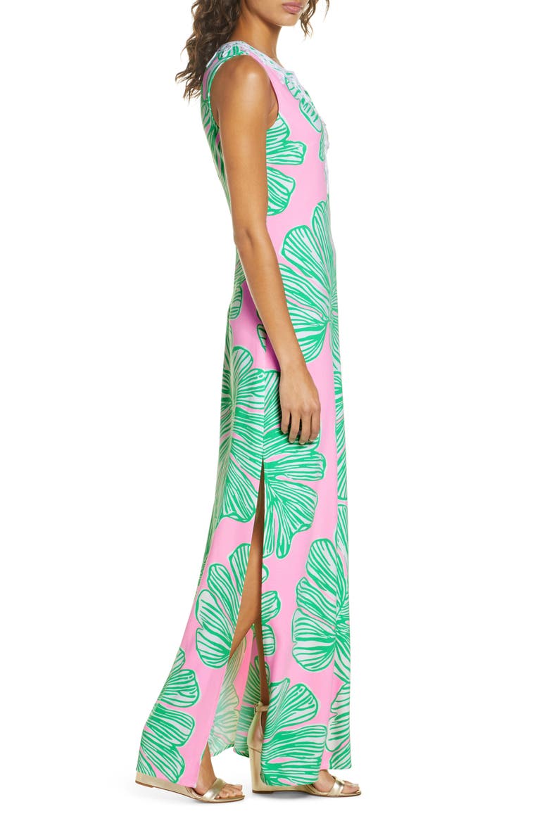 Carlotta Maxi Dress, Alternate, color, MANDEVILLA
