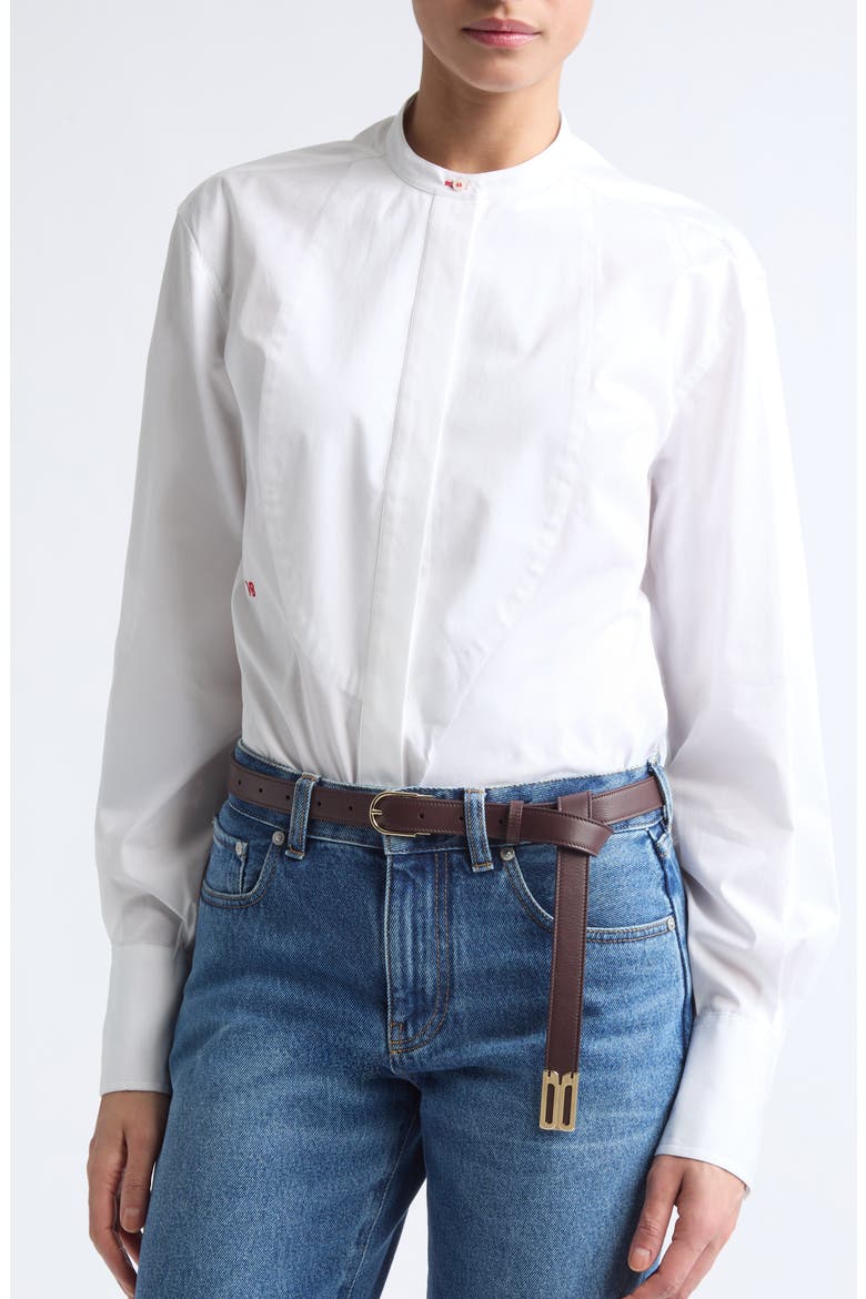 Dorian B Finite Belt, Alternate, color, DARK BURGUNDY